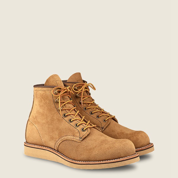 Bottes Red Wing Heritage - Rover - 6-Inch Muleskinner Cuir - Orange - Homme 974XKYRDE